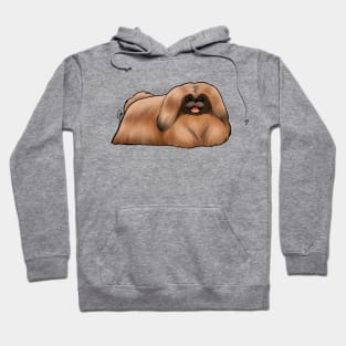 Dog - Pekingese - Red Show Cut Hoodie